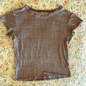 Brandy Melville Tweed Shirt